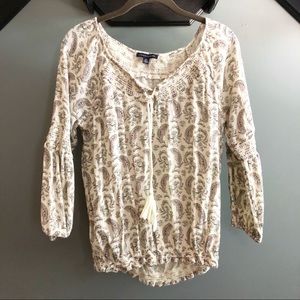 Paisley Bohemian Blouse